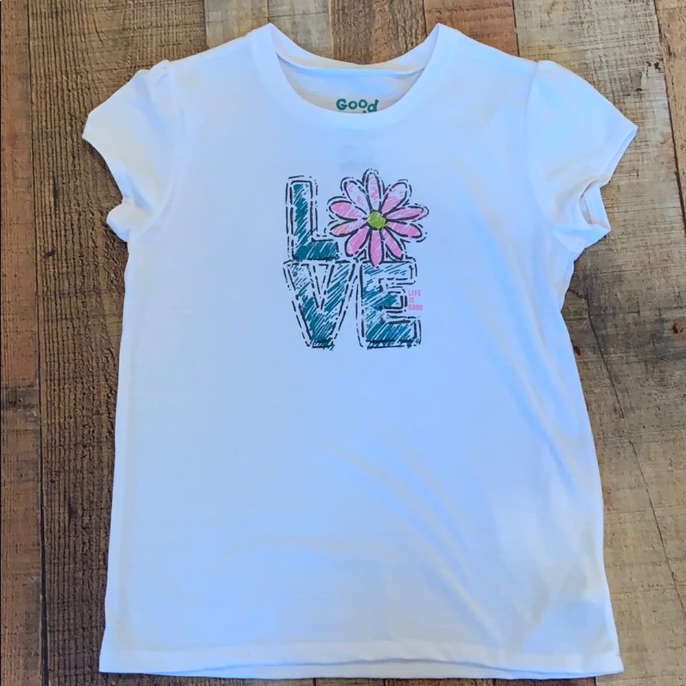 Life is Good white shirt